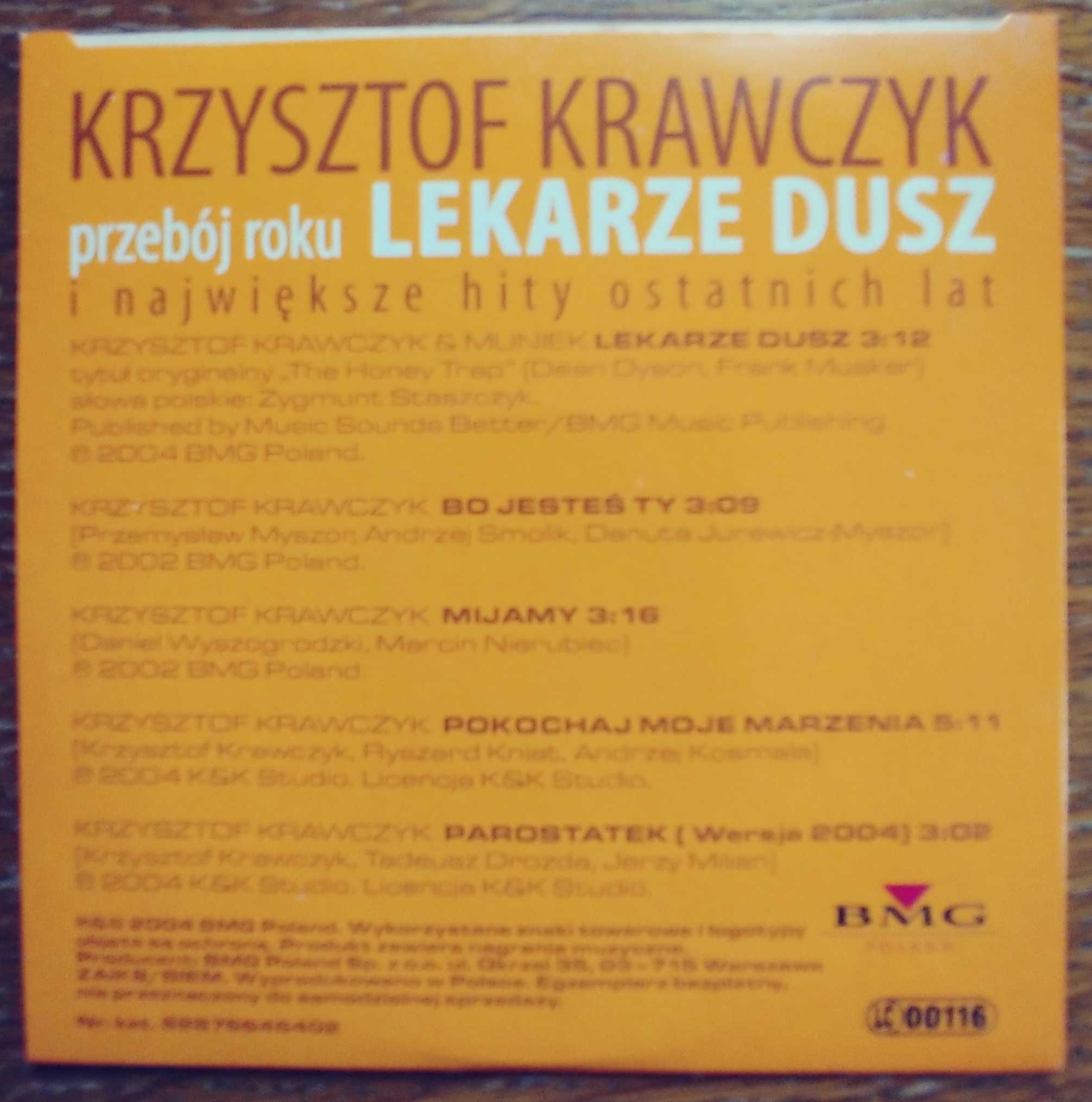 CD Lekarze Dusz Krzysztof Krawczyk