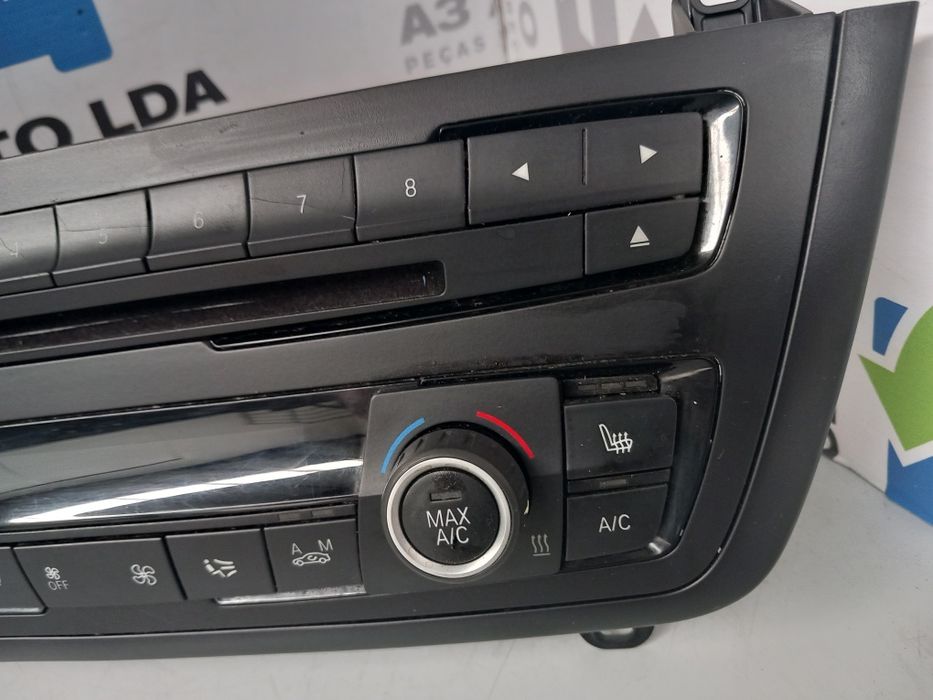 Painel multifunções interruptor rádio CD A/C BMW Serie3 F30