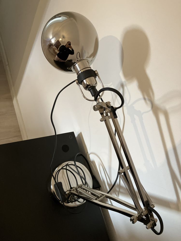 Candeiro IKEA cromado FORSA