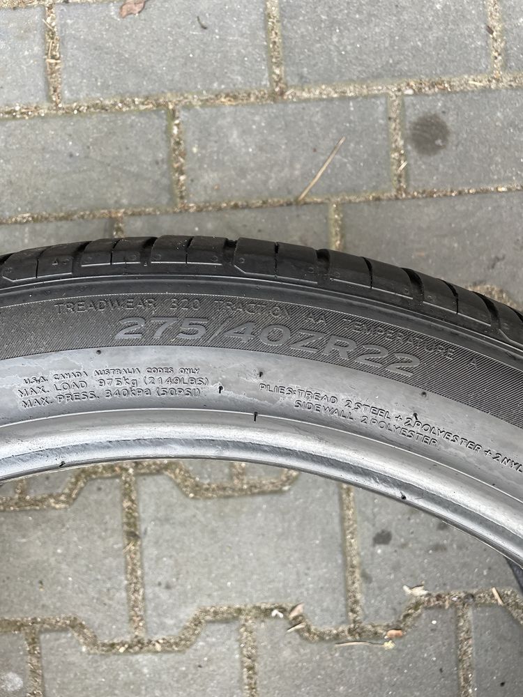 Opony Hankook Ventus S1 Evo 3 Suv w rozmiarze 275 40 ZR22