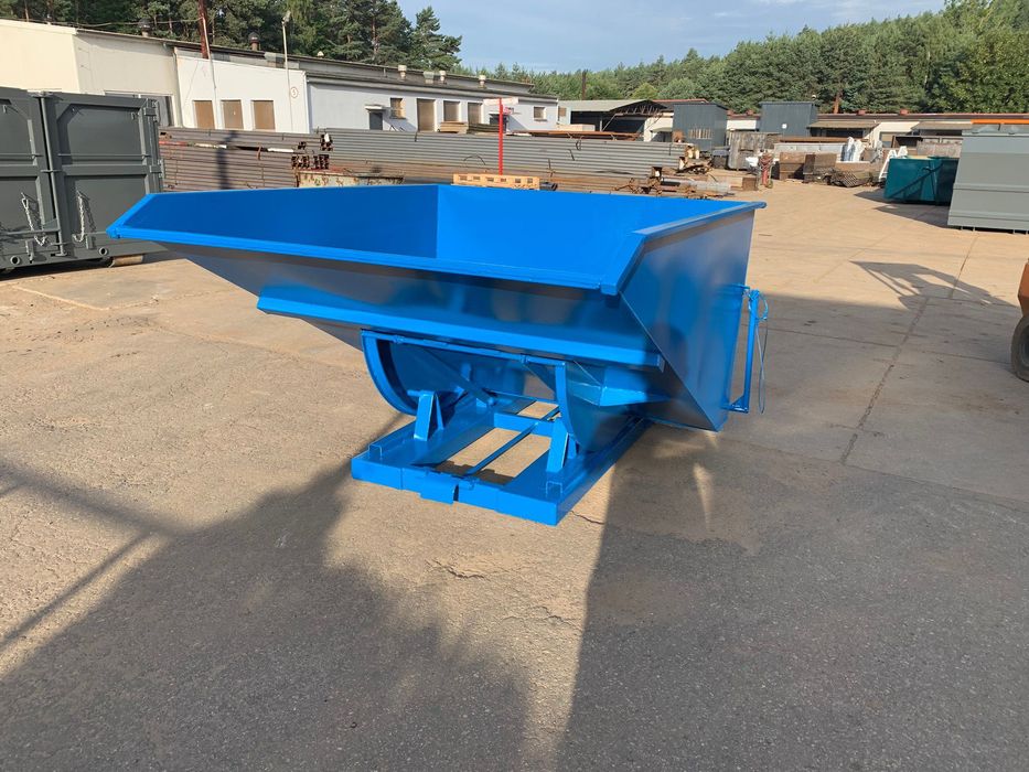 Pojemnik typu koleba TK 3000 do wózka widłowego samowyładowcza