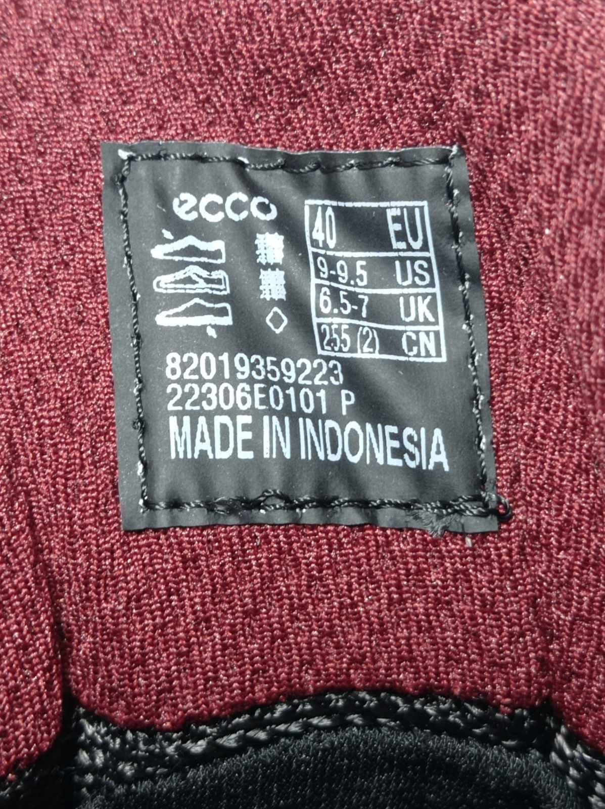 Кросівки шкіряні ECCO MX Gore-tex 40p.