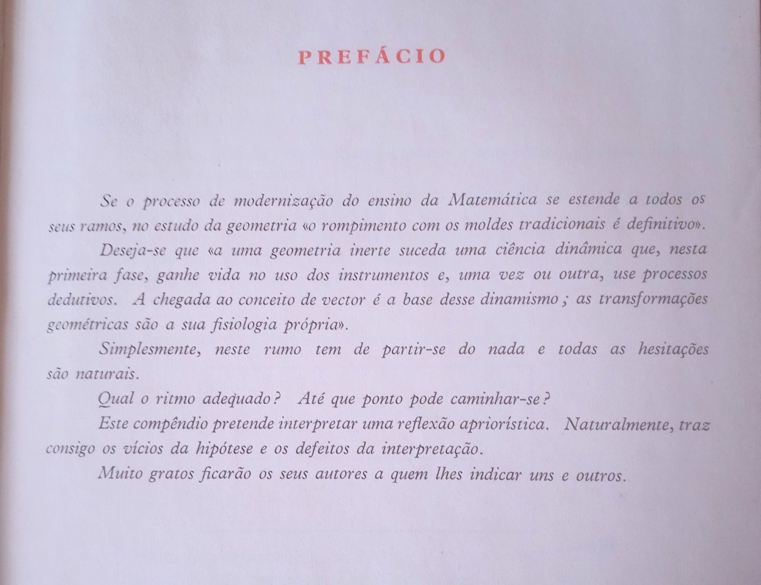 Compêndio de Matemática, do Ensino Liceal, 1 ºAno,
