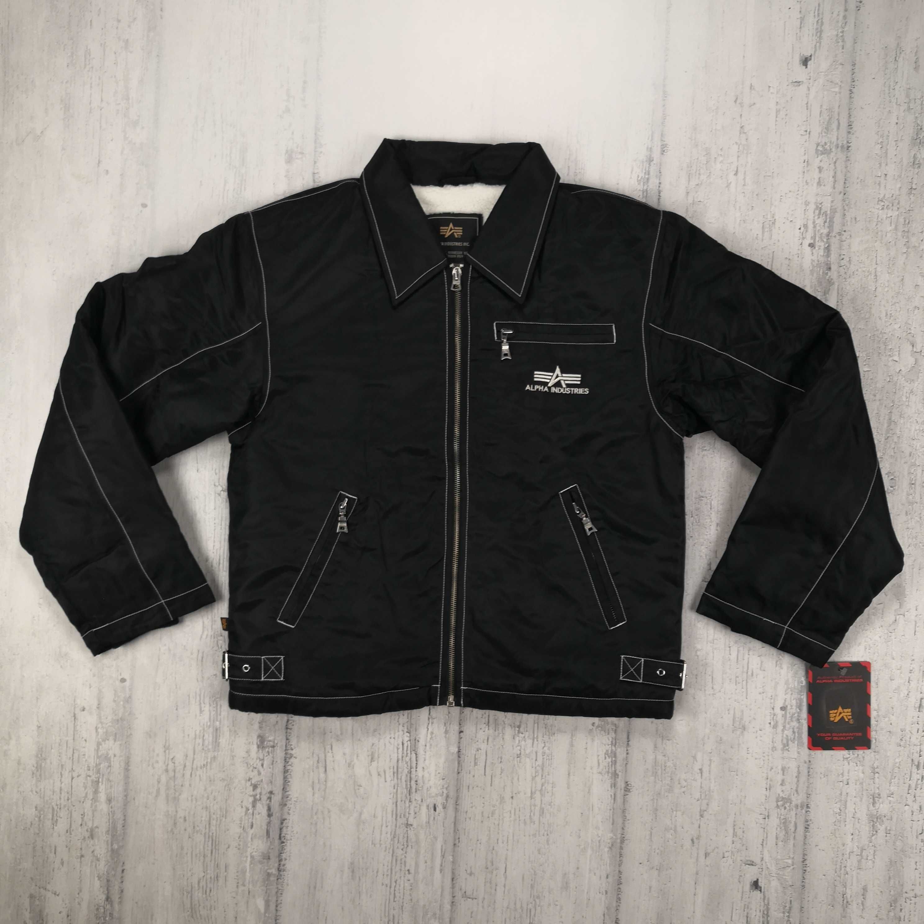 Alpha Industries męska kurtka S na kożuszku okazja nowa