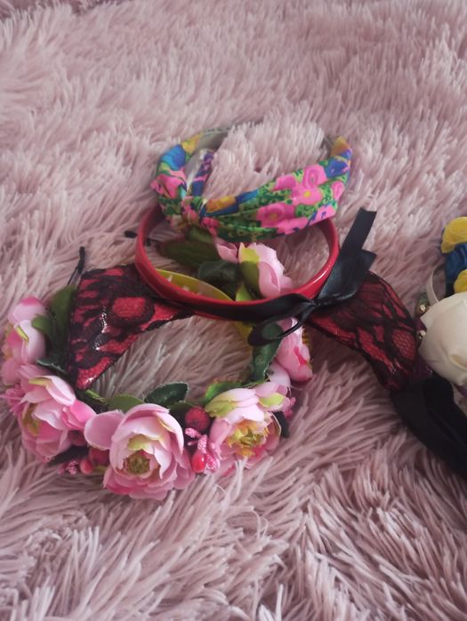 Дівчачі обручі прикраси банти