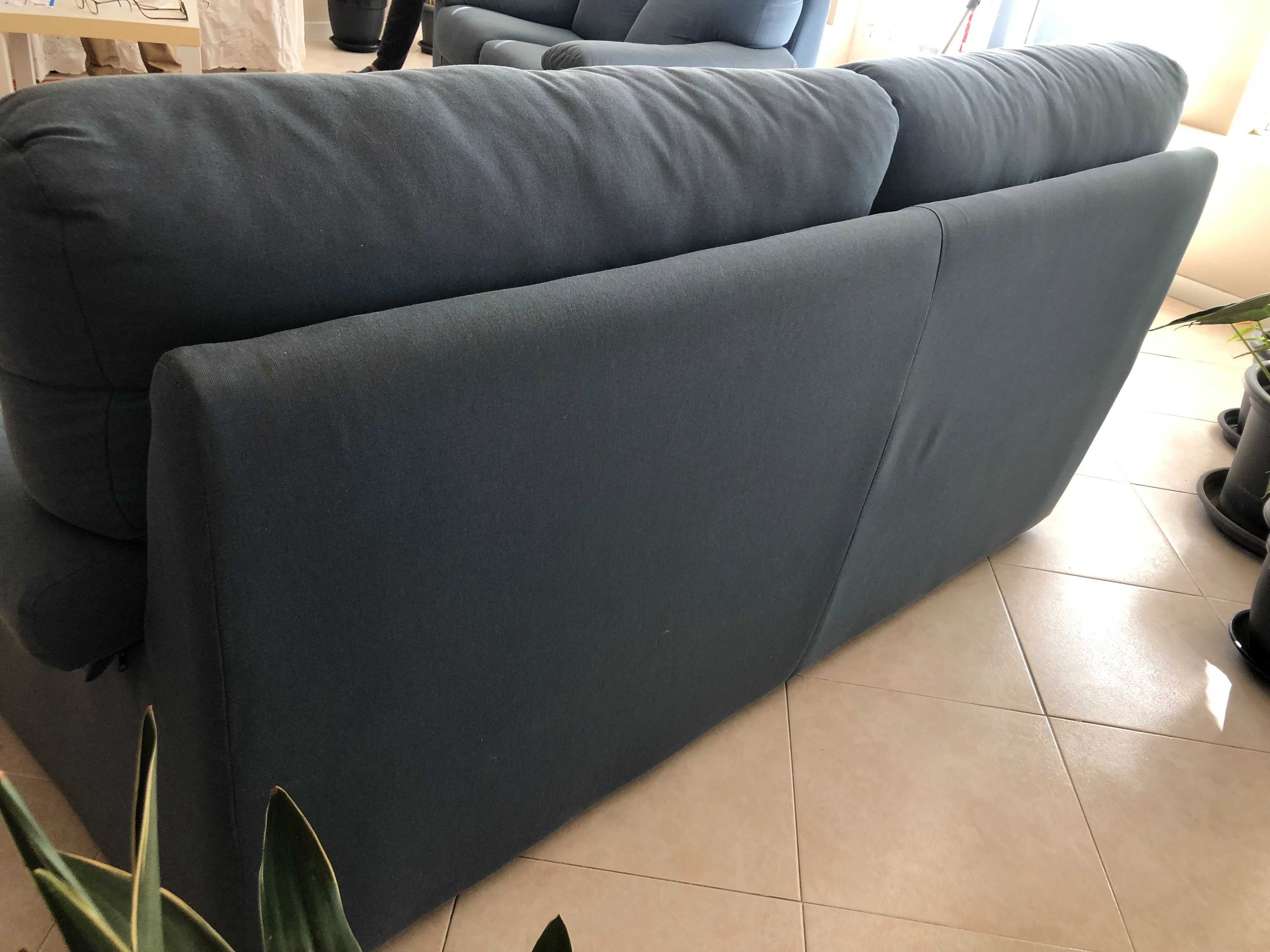 Conjunto de 2 Sofas: 3 + 2 Lugares