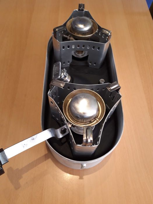 Kuchenka turystyczna dwupalnikowa benzynowa , SZMEL 3 , Prymus, Kocher