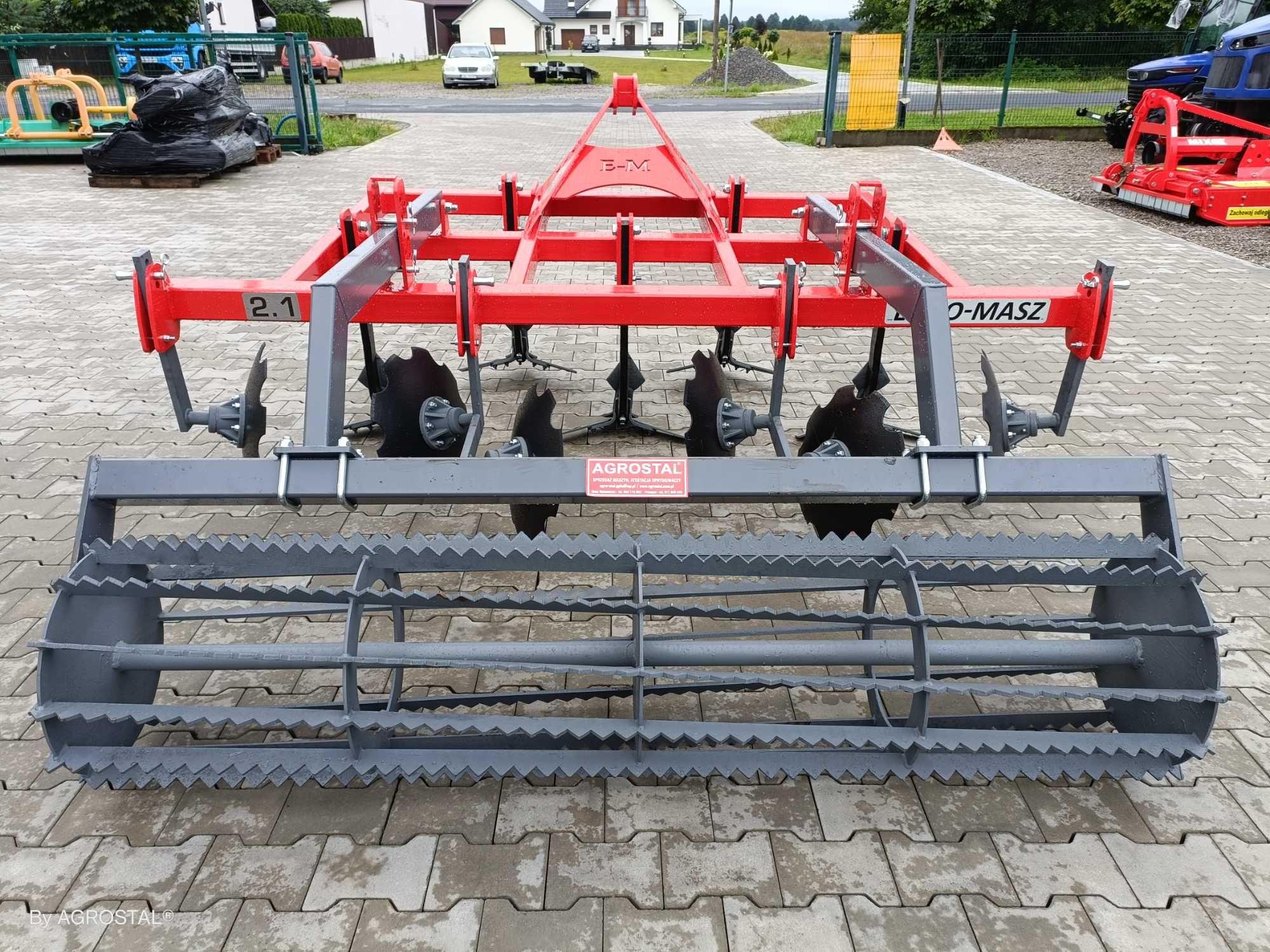 Agregat ścierniskowy podorywkowy Euro-Masz zab. śrubowe promo AGROSTAL