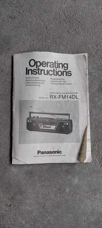 Instrukcja do radia Panasonic RX-FM14DL