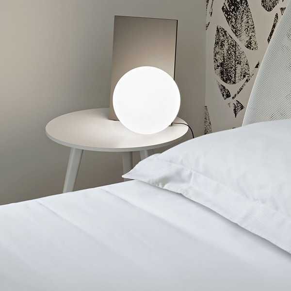 Candeeiro de mesa EXTRA T Prateado da Flos (Original e Novo)