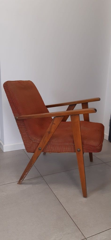 Fotel PRL retro vintage