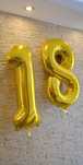 Balony na 18 urodziny