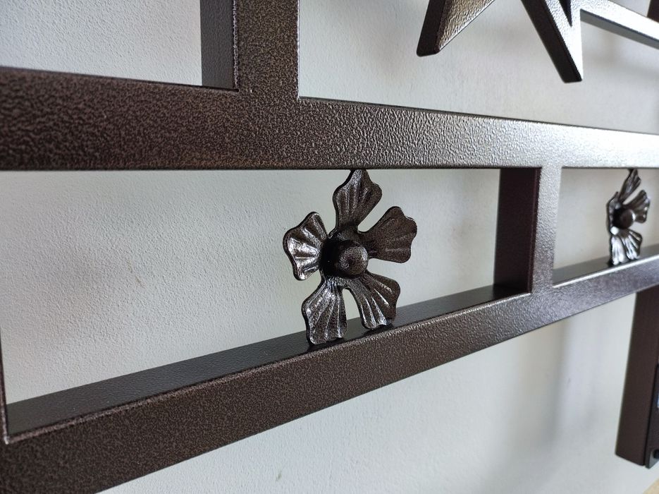 Łóżko metalowe dziecięce dla dziewczynki 120x200.