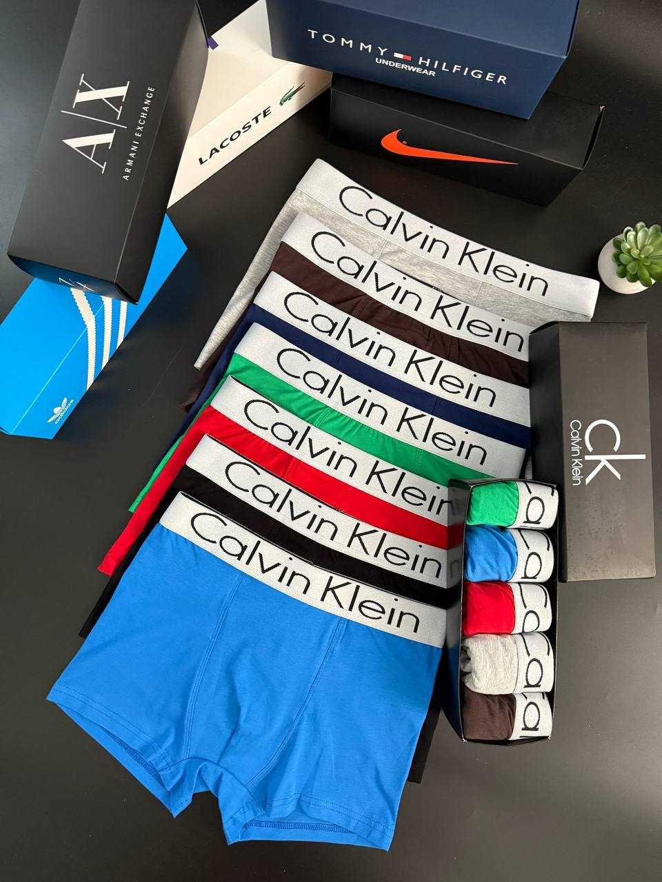 5шт -550 грн Чоловічі Труси Келвін Кляйн . Мужские трусы Calvin Klein