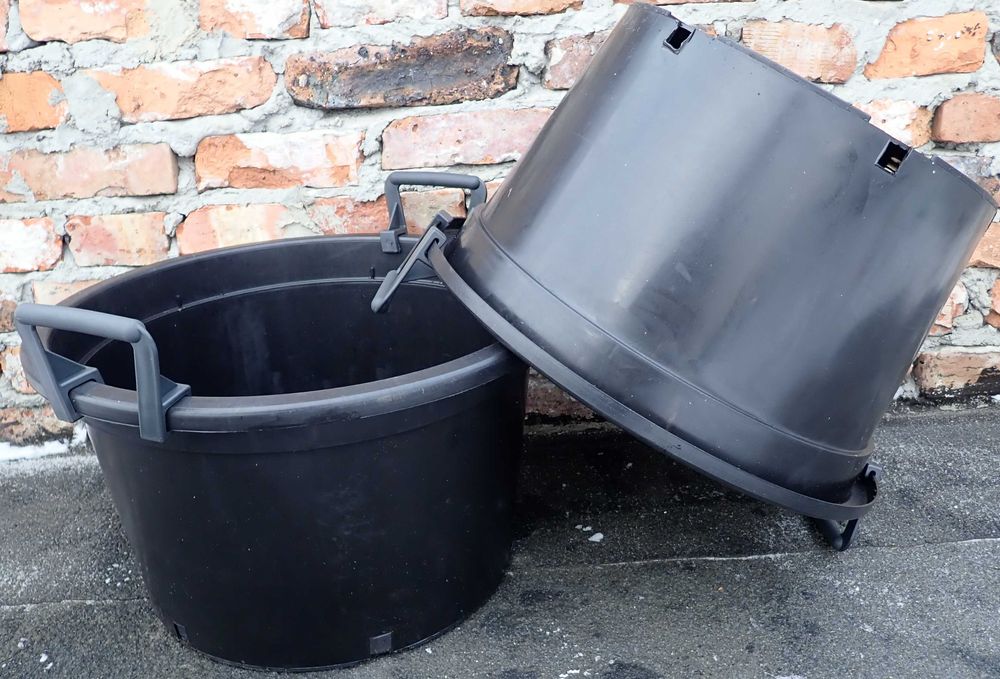 Doniczki 35L SZEROKIE 35LSKK uchwyty grube produkcyjne