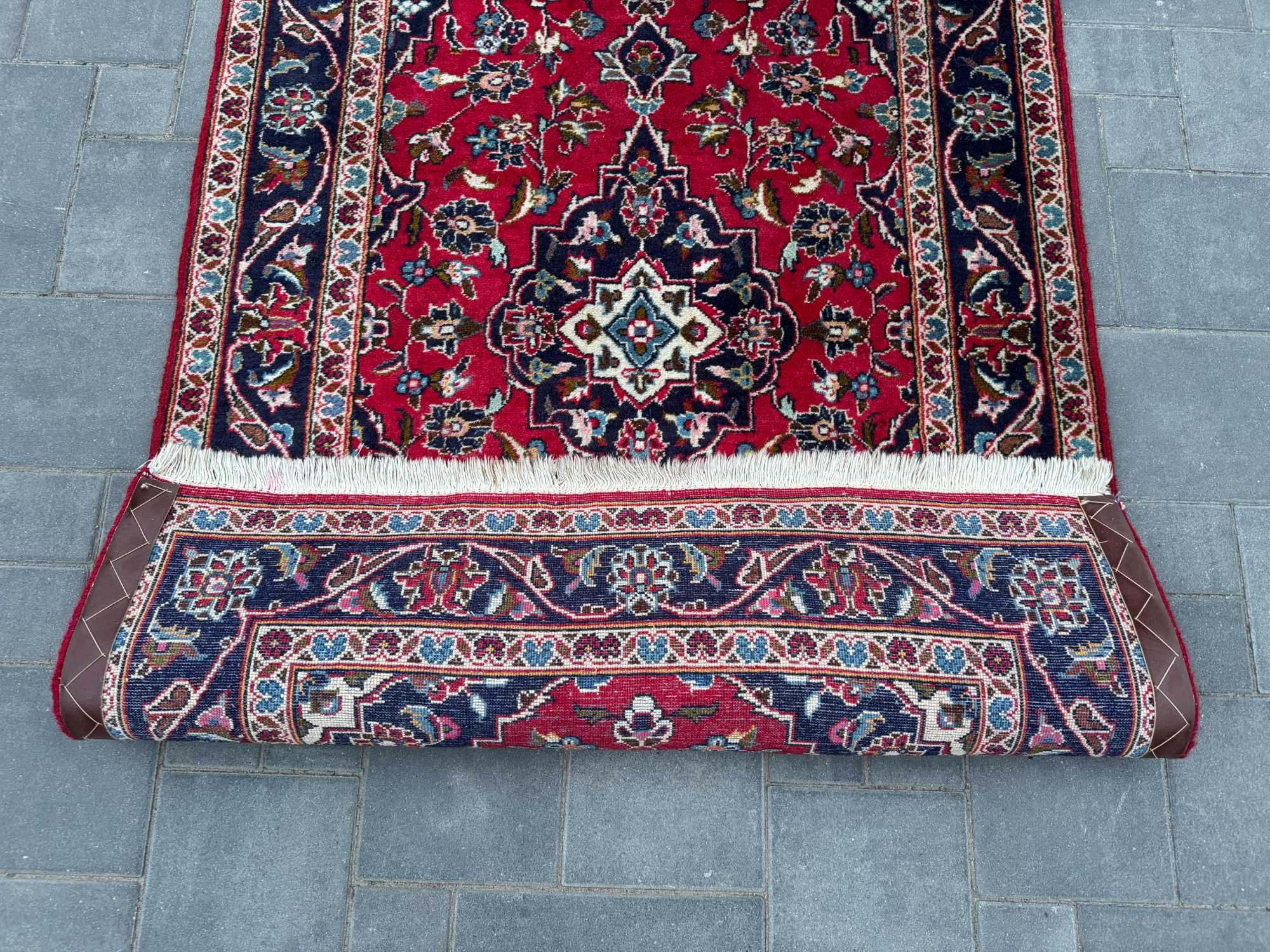 Keshan Perski Dywan Wełniany Ręcznie Tkany Iran 167x103