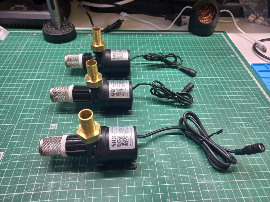 Bomba de agua 12v e 24v com filtro