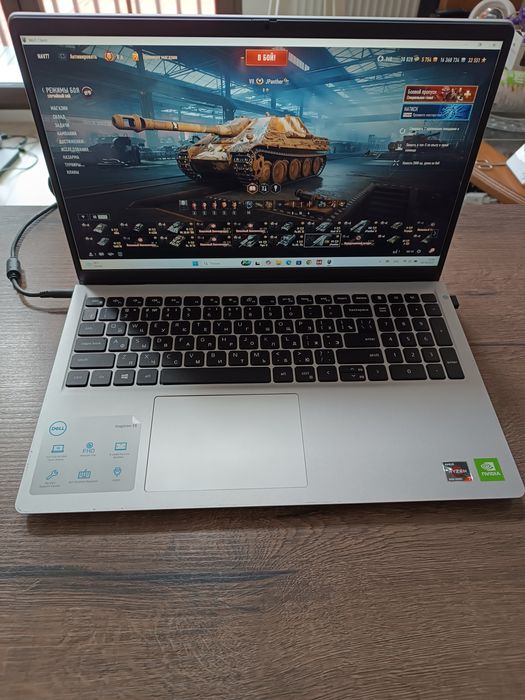 Ноутбук ігровий Dell Inspiron 15 Ryzen 7 5825/16GB/Geforce MX550/256GB