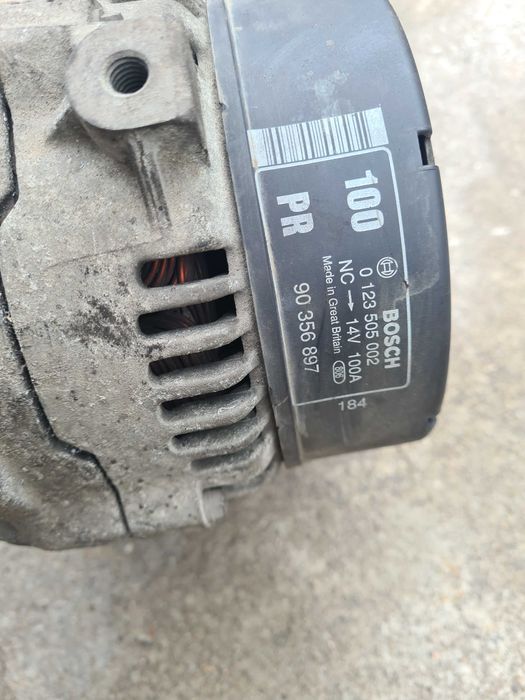 Alternator Opel 1.8 16V ECOTEC 115KM X18XE1 manual BOSCH 100A