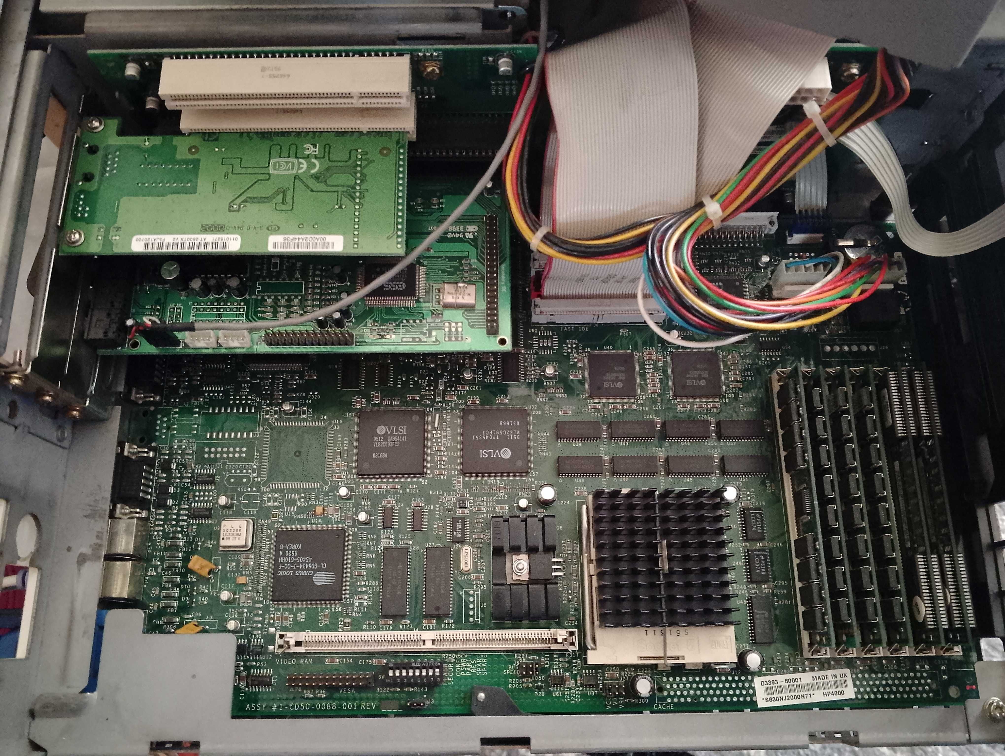 HP Vectra VL Series3 5/75 - ретро системний блок.