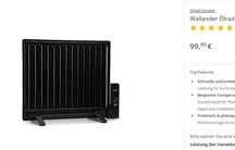 Масляный радиатор Обігрівач OneConcept Wallander 600-800 Вт