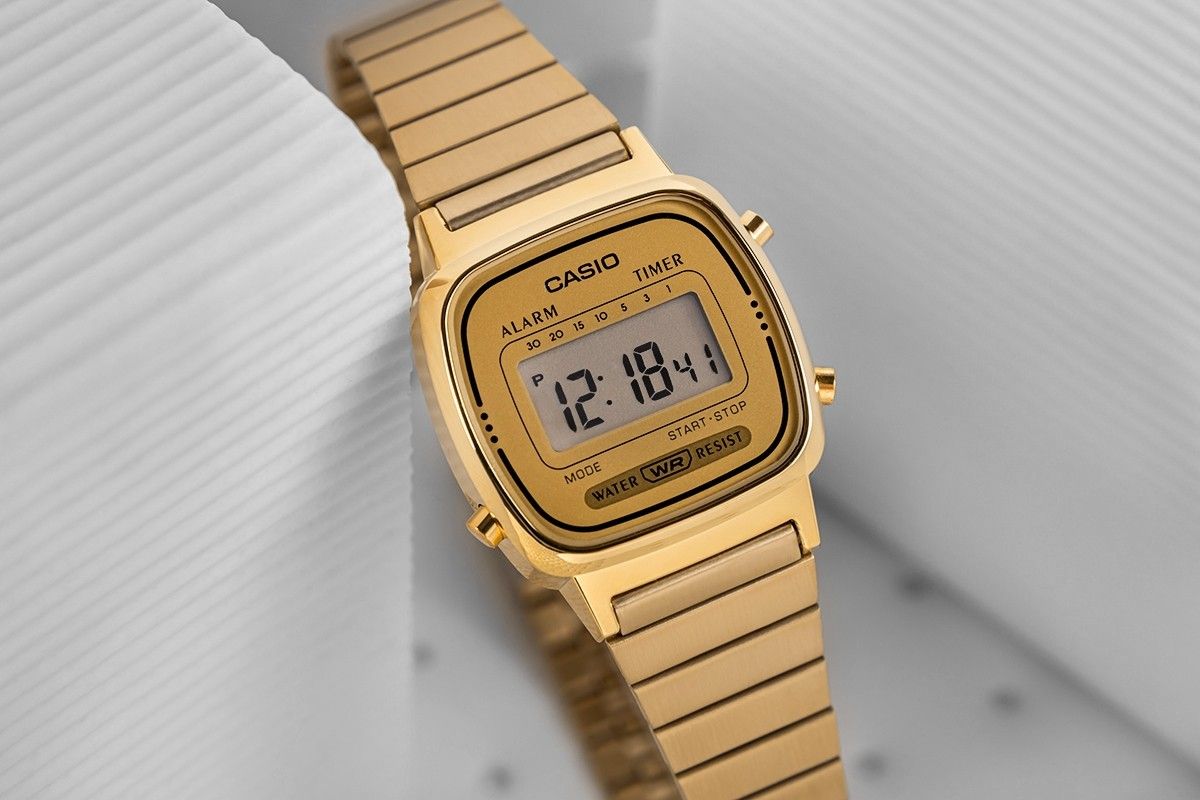 zegarek damski casio la670wga-9df + box