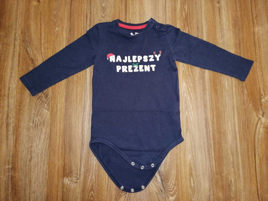 Body chłopięce świąteczne 5*10*15 rozm. 86