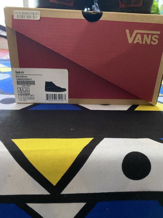 Vans Skate Hi 8 Black