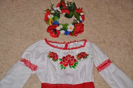 Украинский костюм вышиванка Только Прокат