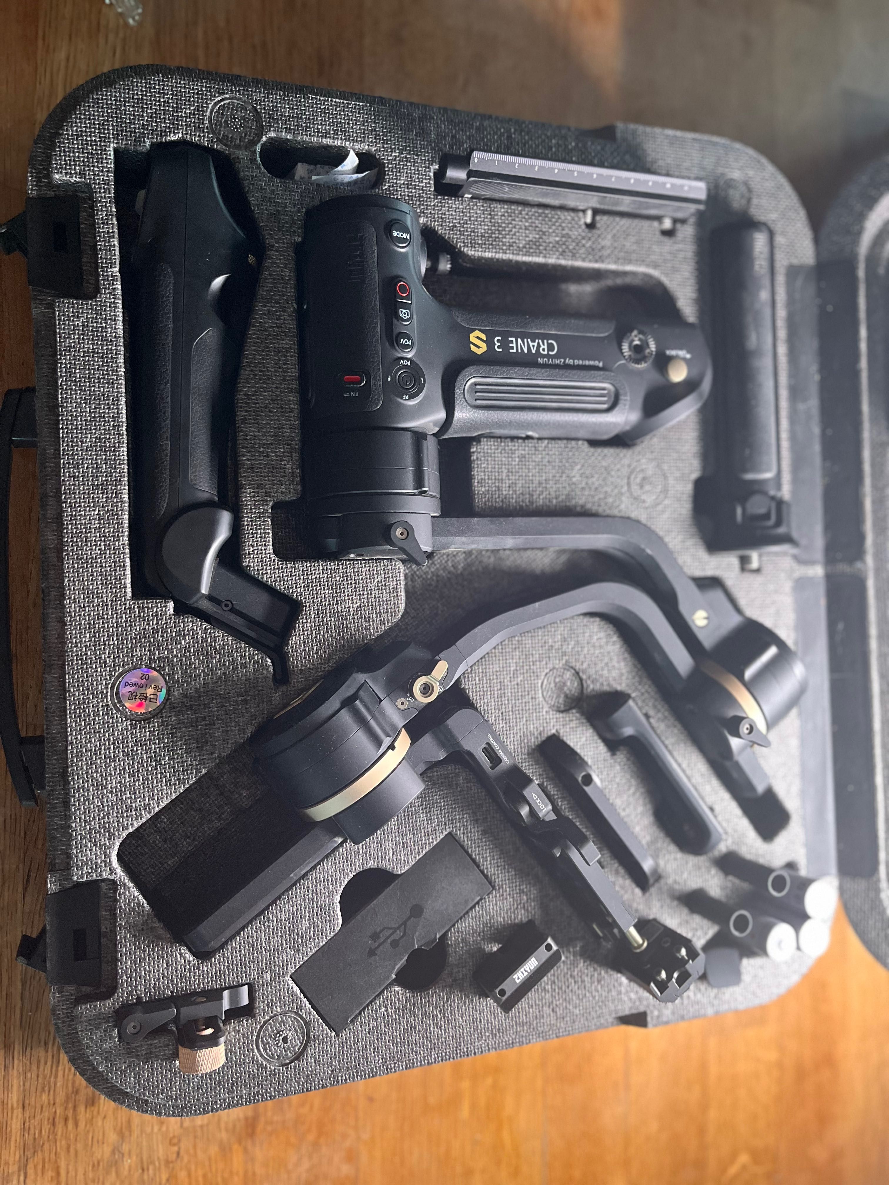 Stabilizator do aparatu Zhiyun Crane 3S