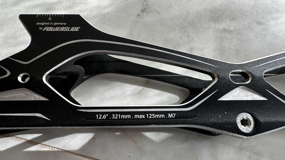 Chassi patinagem velocidade Powerslide 3*125mm