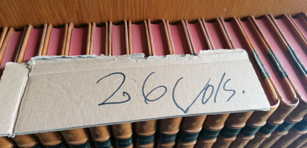 Bela edição 26 enc. OBRAS de CAMILO CASTELO BRANCO