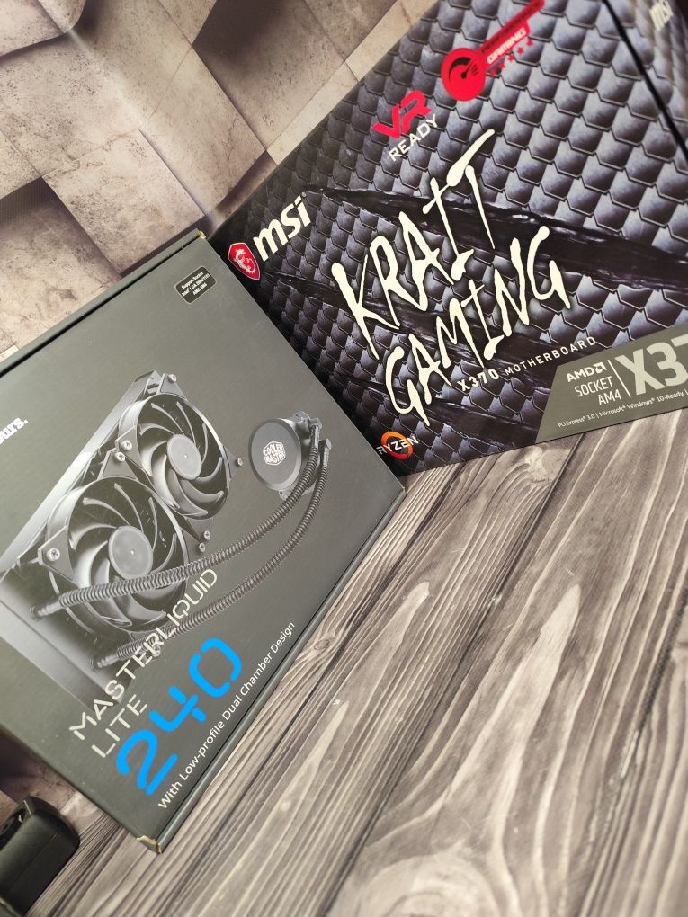 Комплект Ryzen 1700 3.4 32 DDR4 MSI X370 Krait Gaming сэт сборка пк