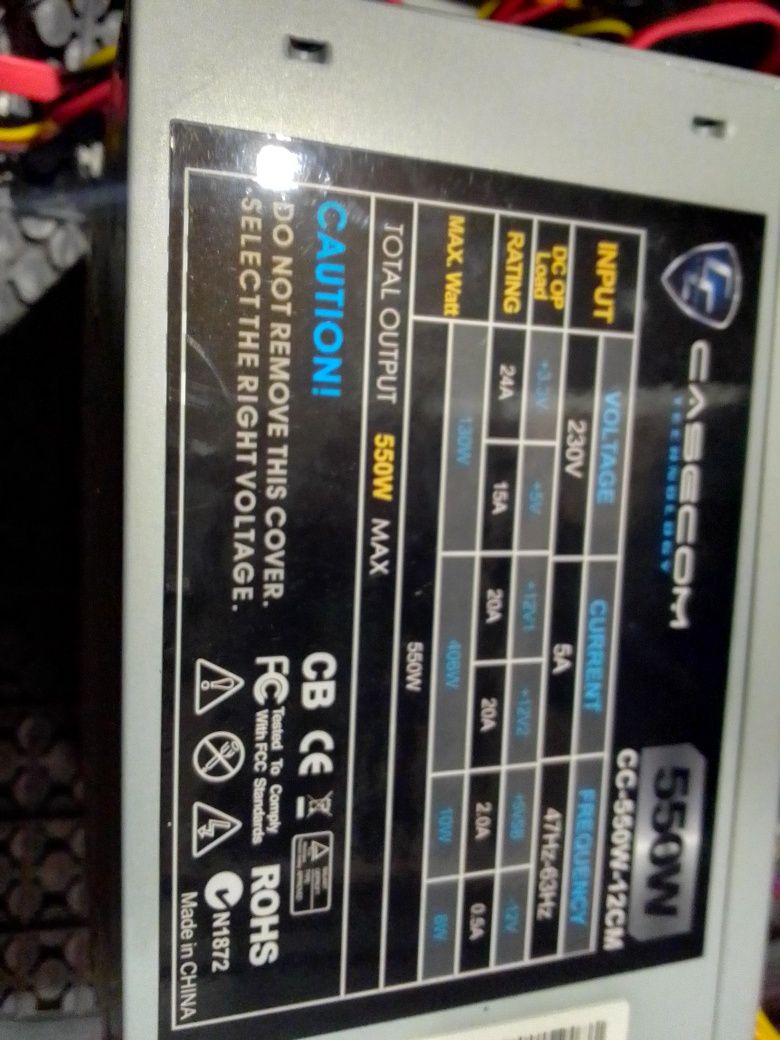 Комплект M4A78L-M +Athlon II X4 640 3,0 GHz + Casecom 550W + DDR2 8 Gb