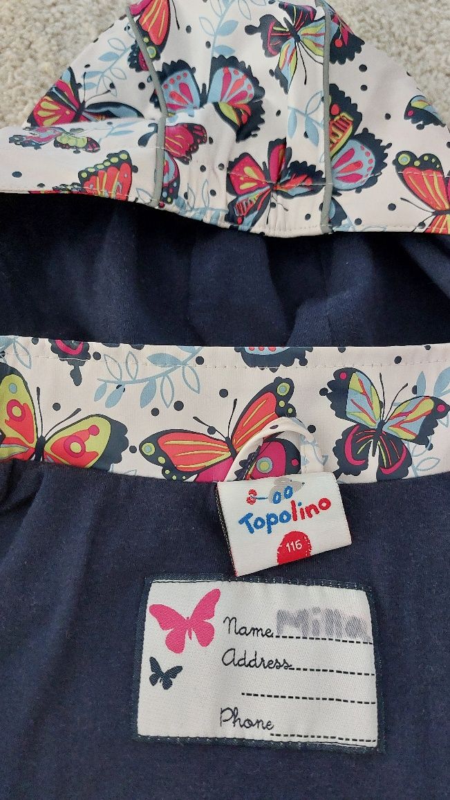 Kurtka przeciwdeszczowa Topolino