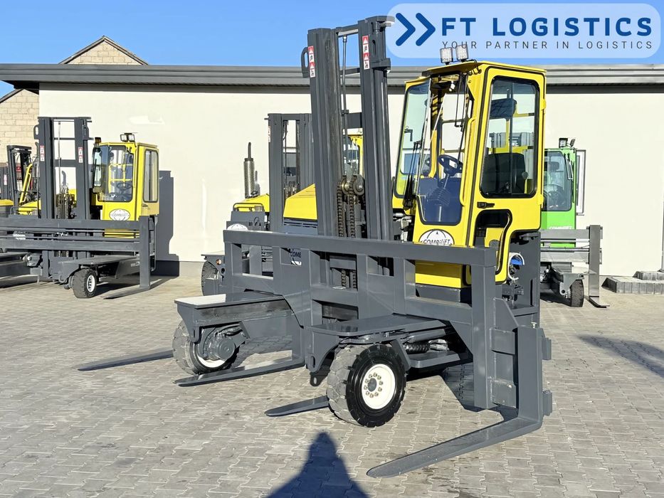 Combilift WÓZEK CZTEROKIERUNKOWY - WIELOKIERUNKOWY / COMBILIFT C3000XL / GAS / DUPLEX 4100MM / WOLNY SKOK / TRAWERSA / STAN IDEALNY / Szeroka oferta wózków czterokierunkowych i bocznych, dopasowanych do różnorodnych potrzeb i zastosowań  COMBILIFT C3000XL