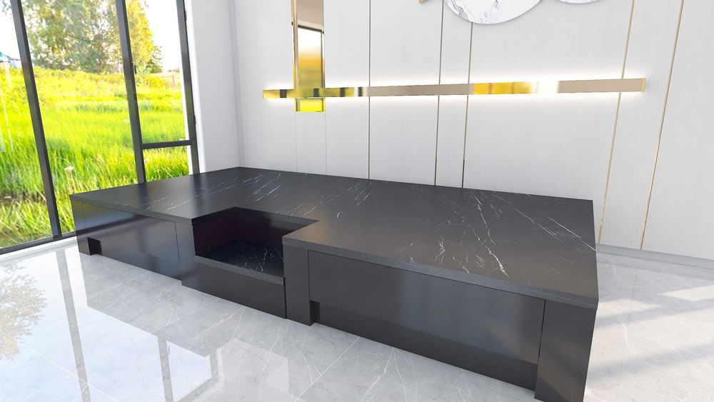 PODWÓJNY Podest do Pedicure Leidis