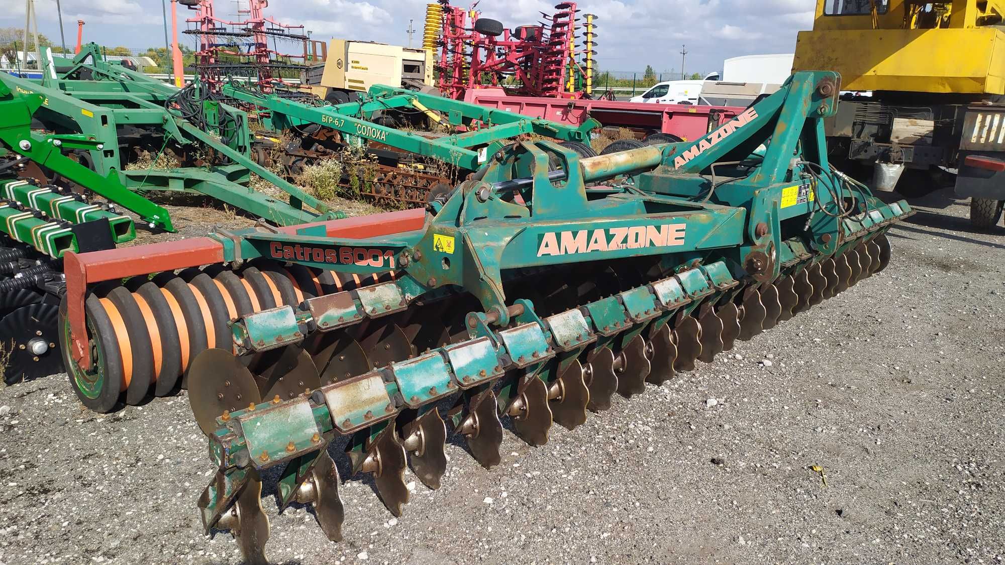 Борона Дискова AMAZONE Catros 6001 - (Амазоне Катрос) - 6м