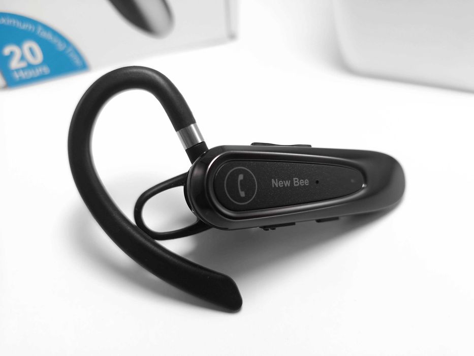 New Bee LC-B45. Блютуз гарнітура з шумопоглинанням + чохол. Розпродаж