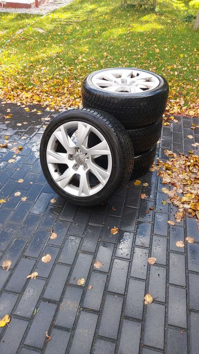 Alufelgi felgi z oponami zimowki audi a4 b8