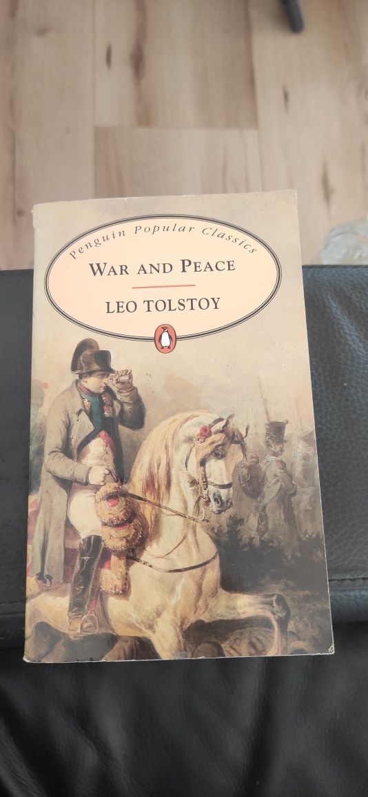 "War and peace" Leo Tolstoy w j. angielskim
