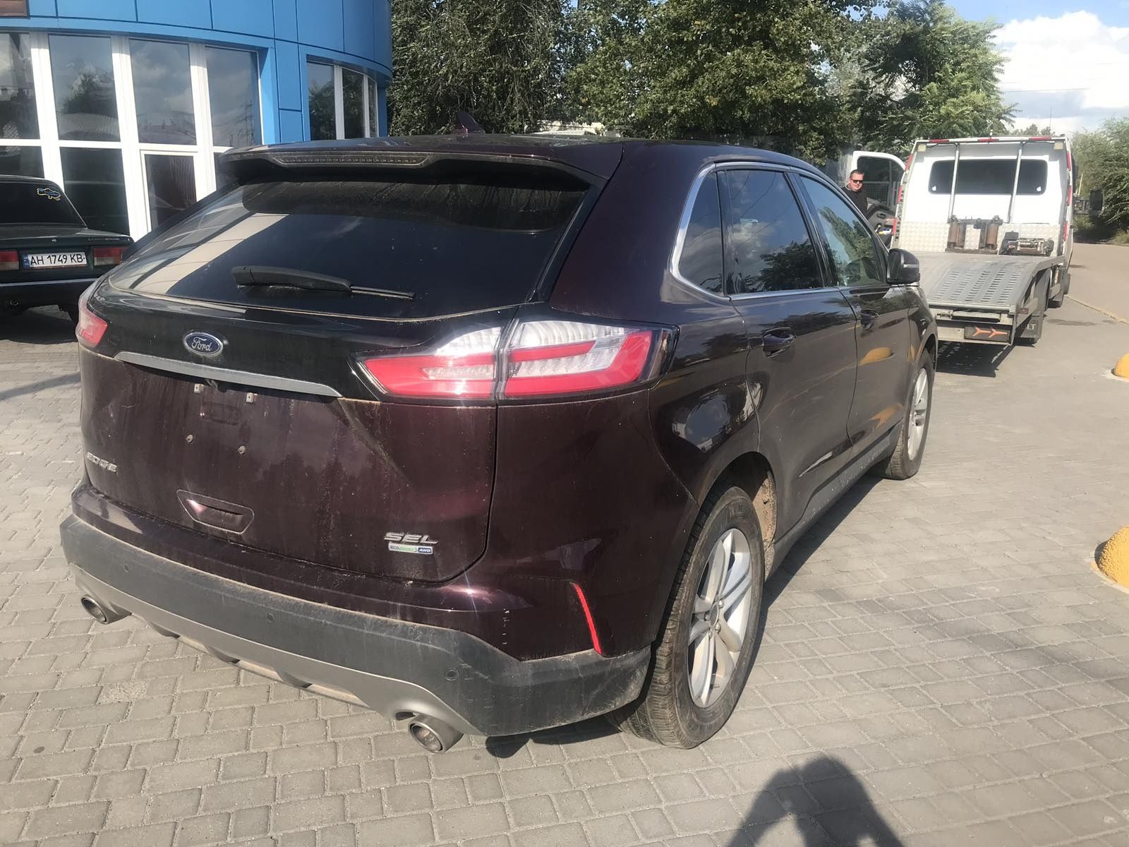 Разборка эдж Ford edge рейка салон стекло радиатор фара четверть капот