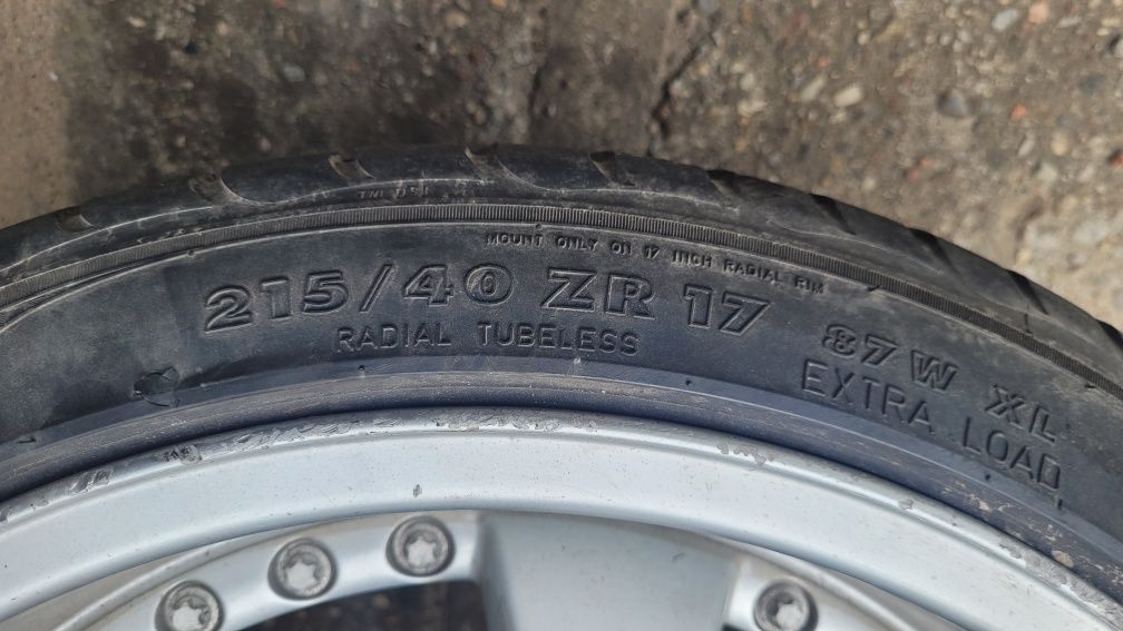 Koła honda 215/40 17 lato nokian