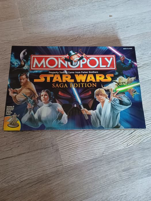 Monopoly Star Wars Saga Edition gra planszowa NOWA