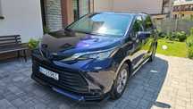 Toyota Sienna 2023 Hybryda 8 osób Niski Przebieg Kamera Martwe Pole 6 I