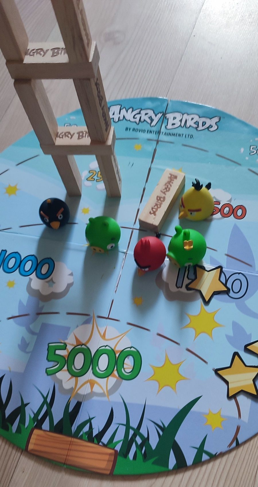 Дитяча настільна гра Tactic Angry Birds