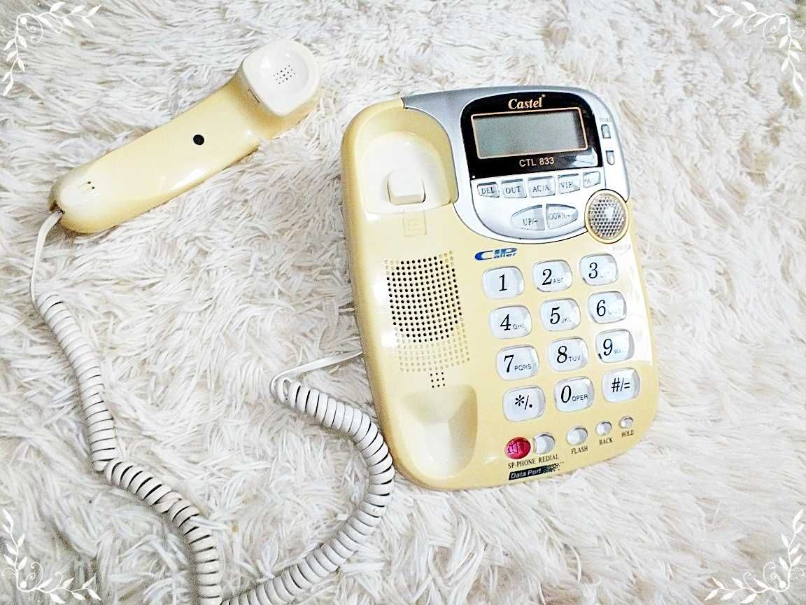 Castel CTL833 Telefon przewodowy z wyświetlaczem