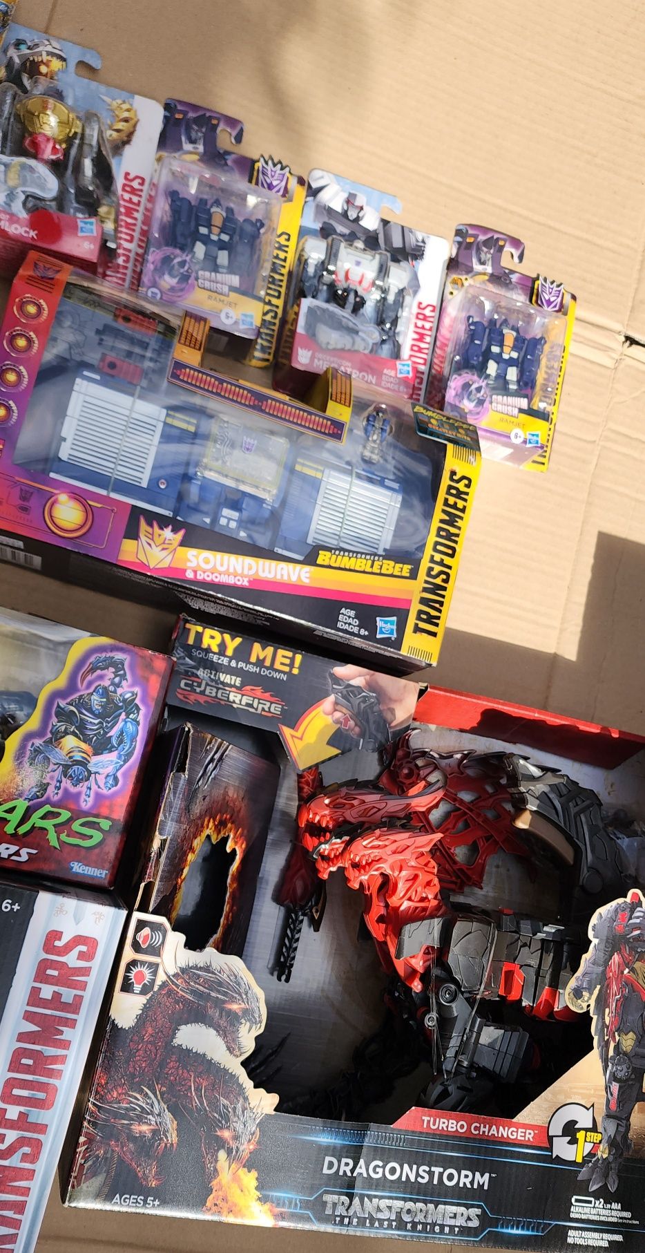 Hasbro Transformers Scorponok, Megatron, Grimlock, Rodimus, новые