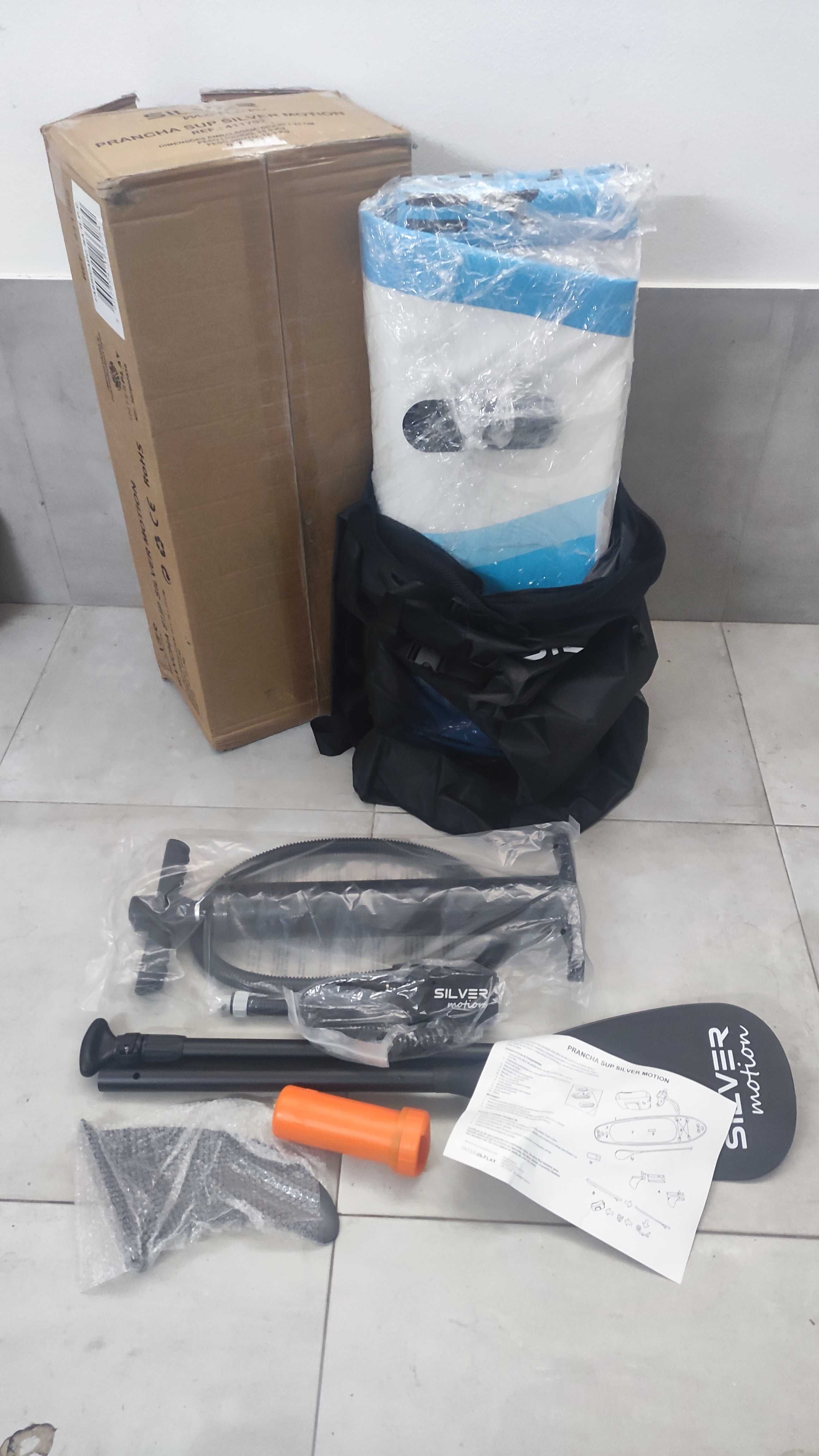 Prancha de Stand Up Paddle SILVER Motion, nova em caixa