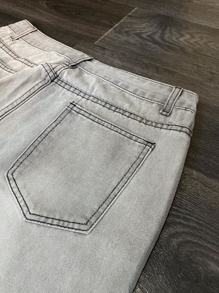 НОВІ Світло сірі baggy jeans | широкі джинси y2k sk8 у2к rep rap реп